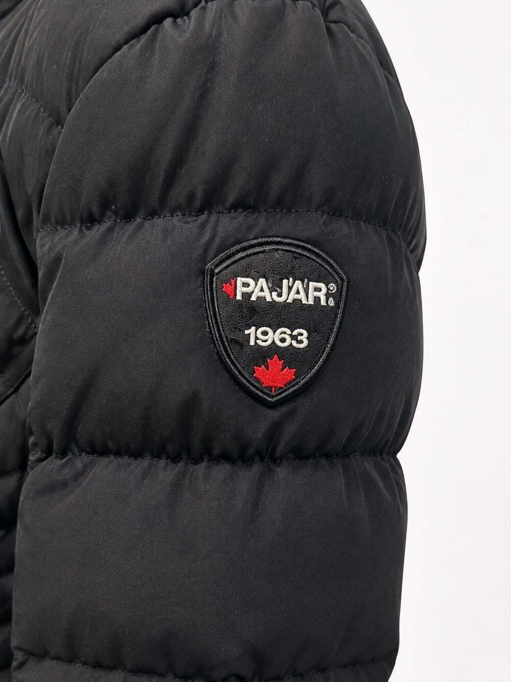 Canada Pajar Black Long Puffer Coat Women’s Size M Full Zip Winter Jacket - Picture 2 of 2
